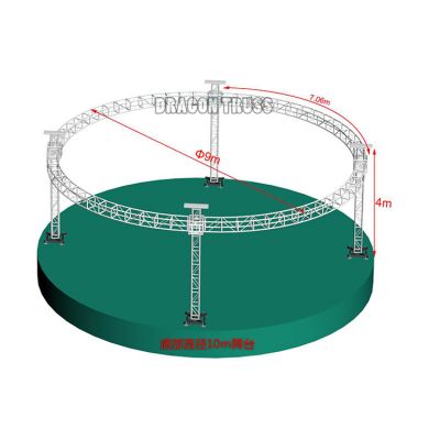 Newest aluminium heavy duty truss system