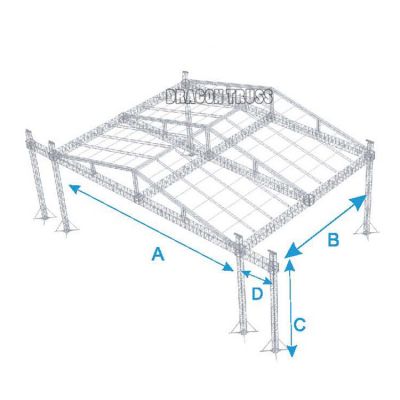 Newest aluminium heavy duty truss system