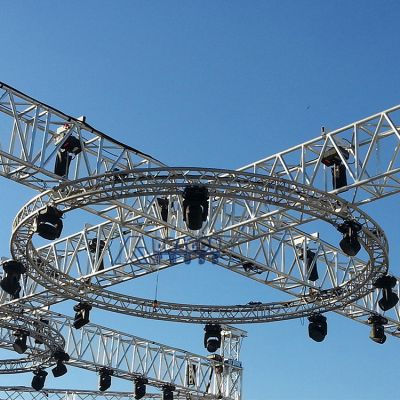 Factory Price Aluminum Round Truss Hernia Truss Box Truss For Sale