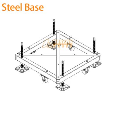 Steel base